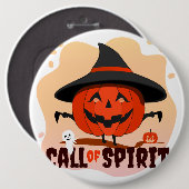 Halloween-Ruf Button (Vorne & Hinten)
