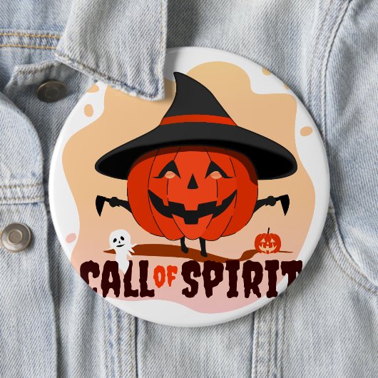 Halloween-Ruf Button (Beispiel)