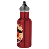 Halloween-Ruf Edelstahlflasche (Rechts)