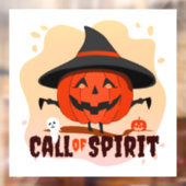 Halloween-Ruf Fensteraufkleber (Blatt 2)