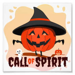 Halloween-Ruf Fotodruck