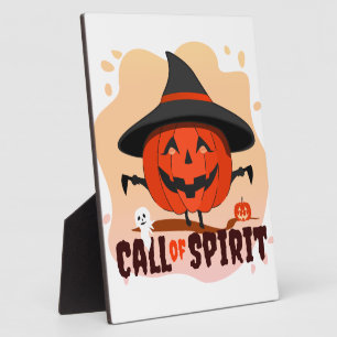Halloween-Ruf Fotoplatte