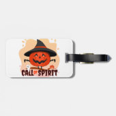 Halloween-Ruf Gepäckanhänger (Rückseite horizontal)