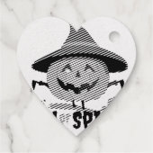 Halloween-Ruf Geschenkanhänger (Rückseite)