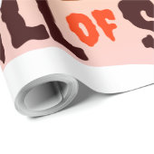 Halloween-Ruf Geschenkpapier (Rolleneckpunkt)