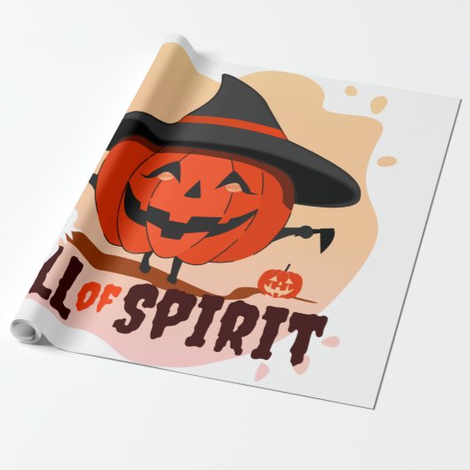 Halloween-Ruf Geschenkpapier (Ungerollt)
