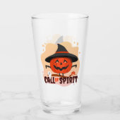 Halloween-Ruf Glas (Rückseite)