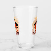 Halloween-Ruf Glas (Links)