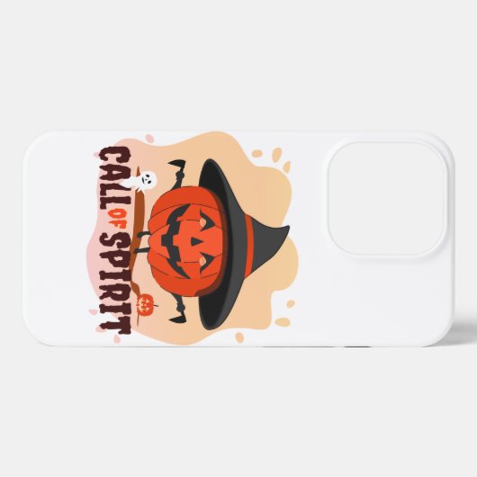 Halloween-Ruf iPhone Hülle (Rückseite (Horizontal))