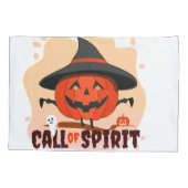 Halloween-Ruf Kissenbezug (Rückseite)