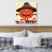 Halloween-Ruf Leinwanddruck (Insitu (Schlafzimmer))