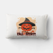 Halloween-Ruf Lendenkissen (Rückseite)
