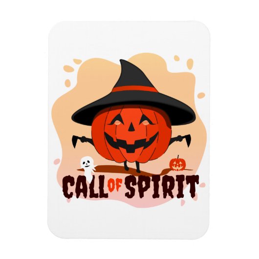 Halloween-Ruf Magnet (Vertikal)
