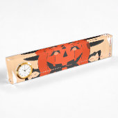 Halloween-Ruf Namensplakette