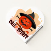 Halloween-Ruf Notizblock (Rückseite)