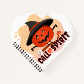 Halloween-Ruf Notizblock (Vorderseite)