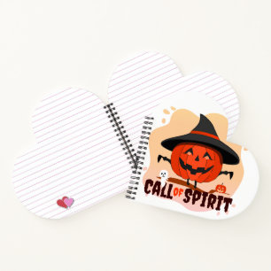 Halloween-Ruf Notizblock