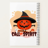Halloween-Ruf Notizblock (Rückseite)