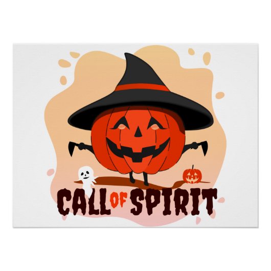 Halloween-Ruf Poster (Vorderseite)