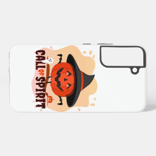 Halloween-Ruf Samsung Galaxy Hülle (Rückseite (Horizontal))