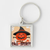 Halloween-Ruf Schlüsselanhänger (Vorne)