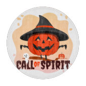 Halloween-Ruf Schneidebrett (Vorderseite)