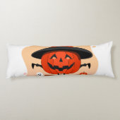 Halloween-Ruf Seitenschläferkissen (Rückseite)