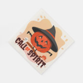 Halloween-Ruf Serviette (Ecke)