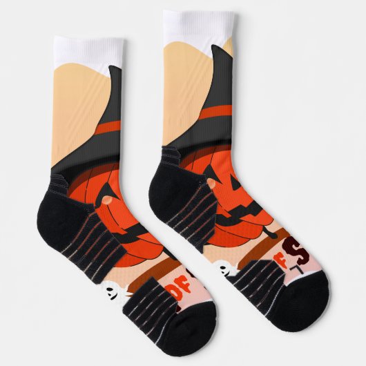 Halloween-Ruf Socken (Rechts)