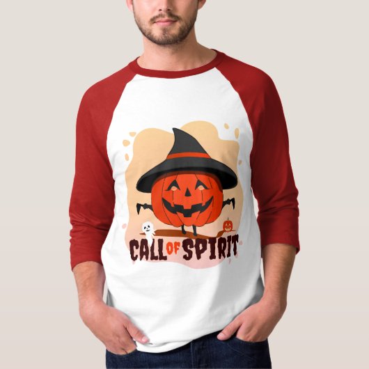 Halloween-Ruf T-Shirt (Vorderseite)