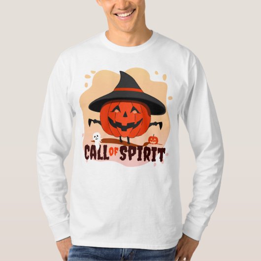 Halloween-Ruf T-Shirt (Vorderseite)