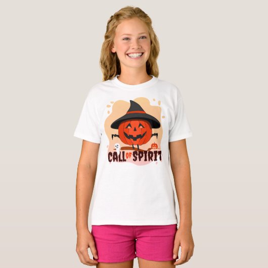 Halloween-Ruf T-Shirt (Vorne ganz)
