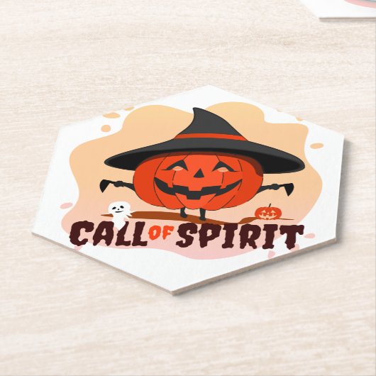Halloween-Ruf Untersetzer (angewinkelt)