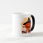 Halloween-Ruf Verwandlungstasse (VorderseiteRechts)