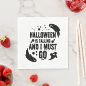 Halloween ruft serviette (Beispiel)