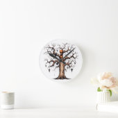 Halloween Runde Wanduhr (Zuhause)