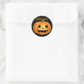 Halloween Runder Aufkleber (Tasche)