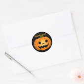 Halloween Runder Aufkleber (Umschlag)
