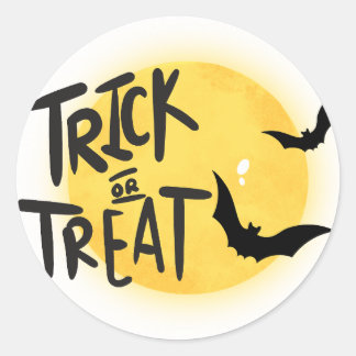 Halloween Runder Aufkleber