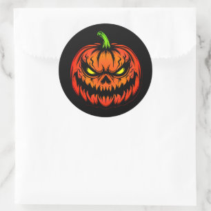 Halloween Runder Aufkleber