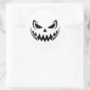 Halloween Runder Aufkleber
