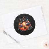 Halloween Runder Aufkleber (Umschlag)