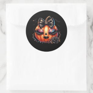 Halloween Runder Aufkleber