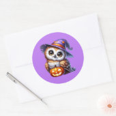 Halloween Runder Aufkleber (Umschlag)
