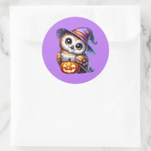 Halloween Runder Aufkleber