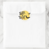 Halloween Runder Aufkleber (Tasche)