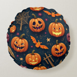 Halloween Rundes Kissen
