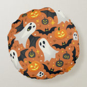 halloween rundes kissen (Rückseite)