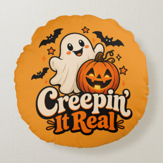 Halloween Rundes Kissen
