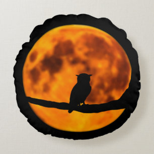 Halloween-Rundkissen Rundes Kissen